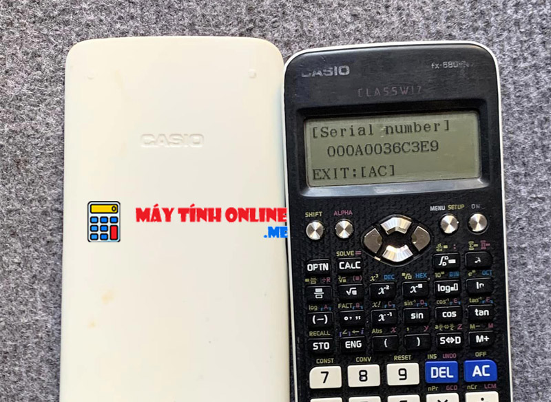 Máy tính Casio Online dễ sử dụng